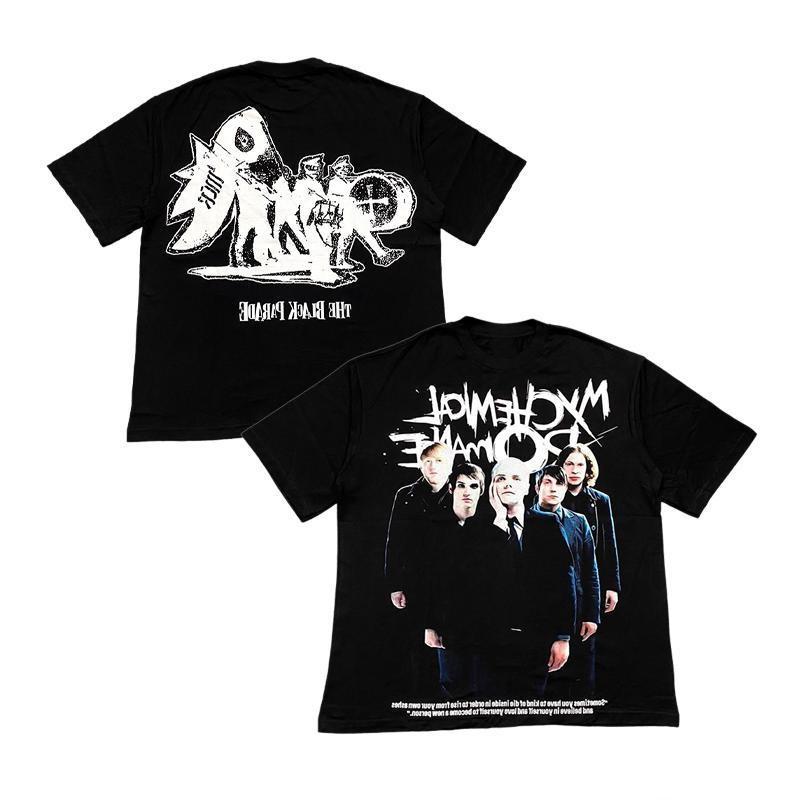 

My Chemical Romance Bands Black March Punkstyle Shortsleeved Tshirt S