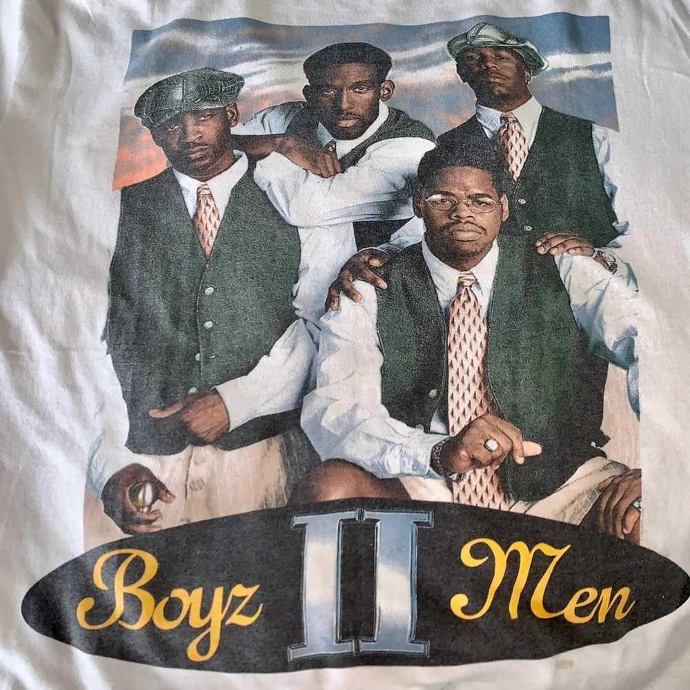 

Boyz II Men Gift For Fans White T-Shirt Cotton All Size S-5XL Unisex T-Shirt S