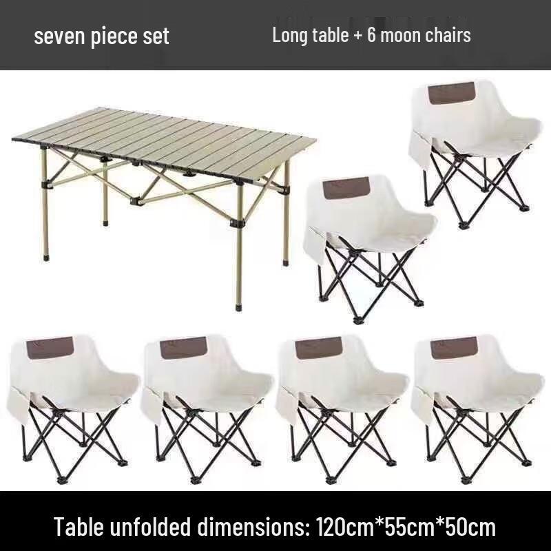 Outdoor Folding Table and Chair Set