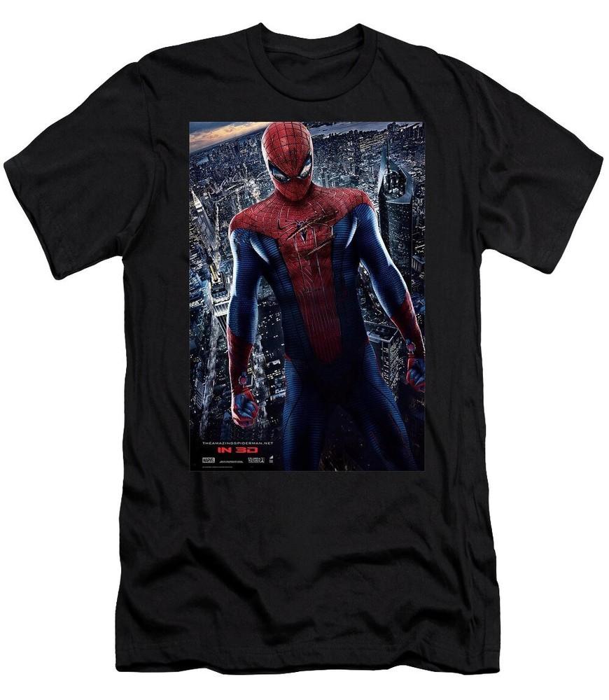 Футболка Marvel Удивительный Человек-Паук Размер S-5XL Унисекс Футболка XXL