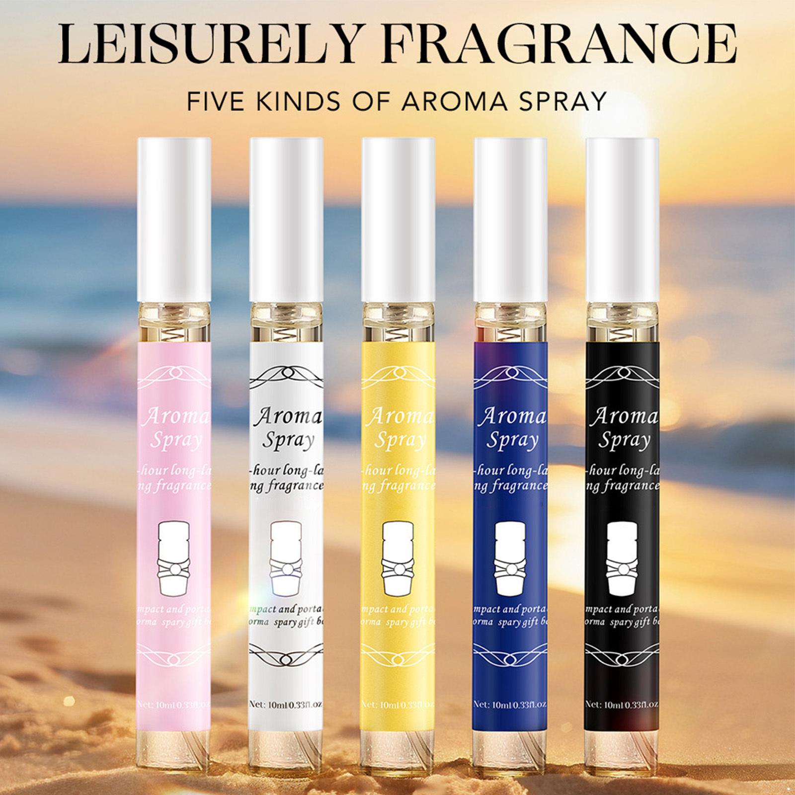 

5PCS Portable Perfume Mist Set for Women, Alcohol-Free Long-Lasting Fragrance, for Dating, Work, Party & Travel One Size