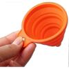 Collapsible funnel, FDA approved silicone collapsible funnel, suitable for liquids and powders