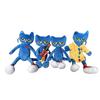 HOT Cartoon Smile Pete Cat Plush Toy Anime Blue Kitty Animal Stuffed Doll Accompany Baby Sleeping Dolls Kids Birthday Present