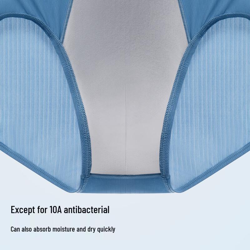 Bananain Coolskin 311CA Men's Anti-Bacterial Ice Silk Briefs 3-Pack