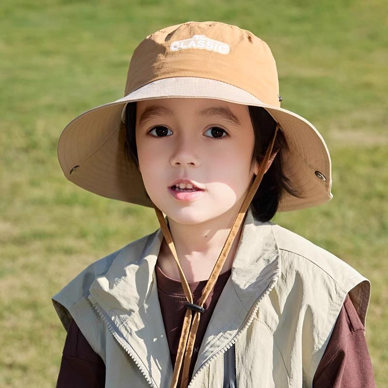 Western Cowboy Children'S Bucket Hat Boys Fashion Sun Hat Outdoor Climbing Hat Uv Protection Basin Hat
