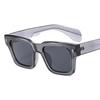 Négyzet alakú luxus napszemüveg nőknek férfiaknak márkás tervező divat napszemüveg női férfi hétköznapi punk tükrös