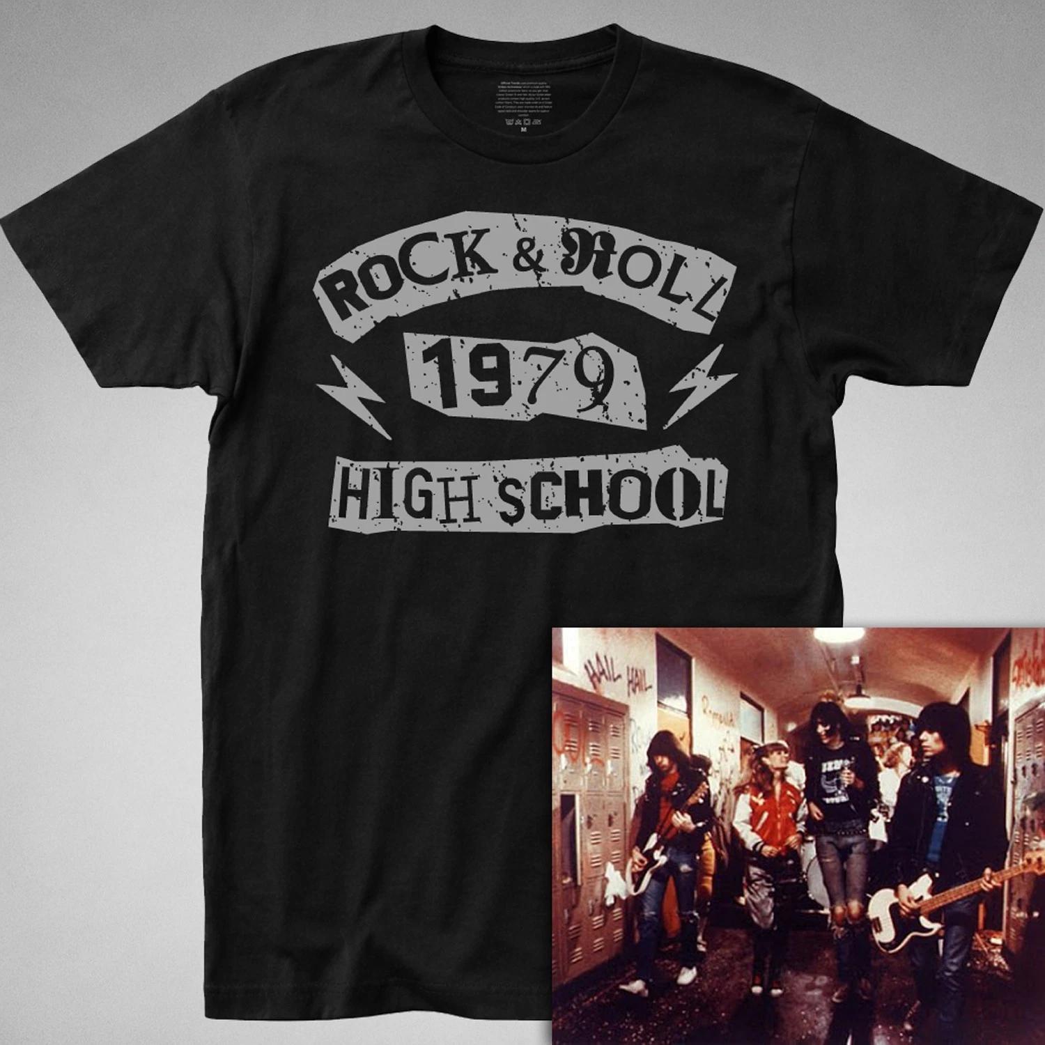 Rock & Roll High School T-SHIRT 1979 ramones movie johnny joe dee dee punk rock XXXL