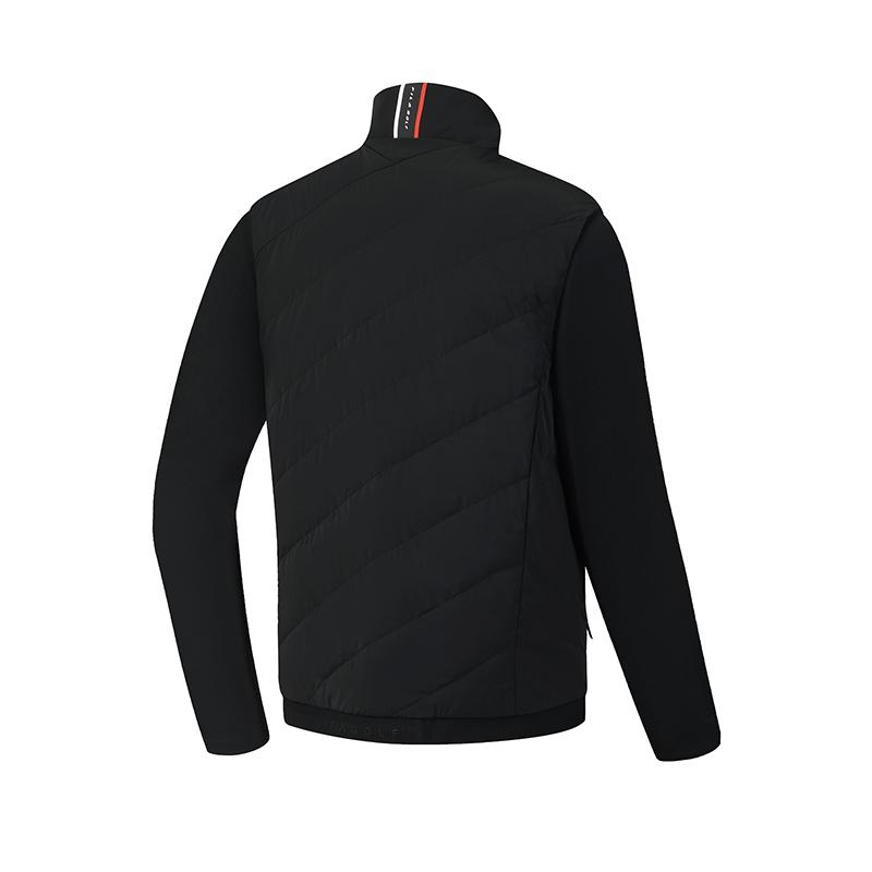 Fila Golf Serie Abnehmbar Zweiteilig Bequem Modisch Lässig Golf Vielseitig Daunenjacke Herren Oberbekleidung Tiefschwarz A61M545902FBK