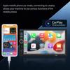 Acodo 2DIN Stereo 7 Zoll Kabelgebundenes Carplay Radio Touchscreen Automotive Multimedia Bluetooth USB TF UKW Radio Autoradio MP5 Player