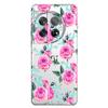 For OnePlus 12 Case 12R 5G Flower Clear TPU Soft Silicone Transparent Back Case for One plus 12R Cover on for Oneplus12 5G Coque
