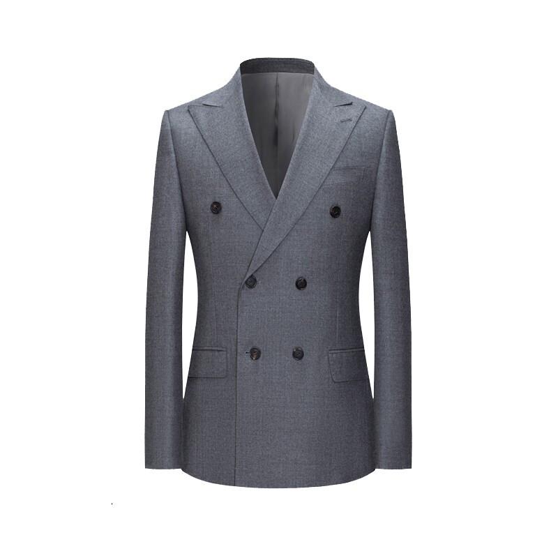 

Men s 100% Wool Double-breasted Business Suit US 9