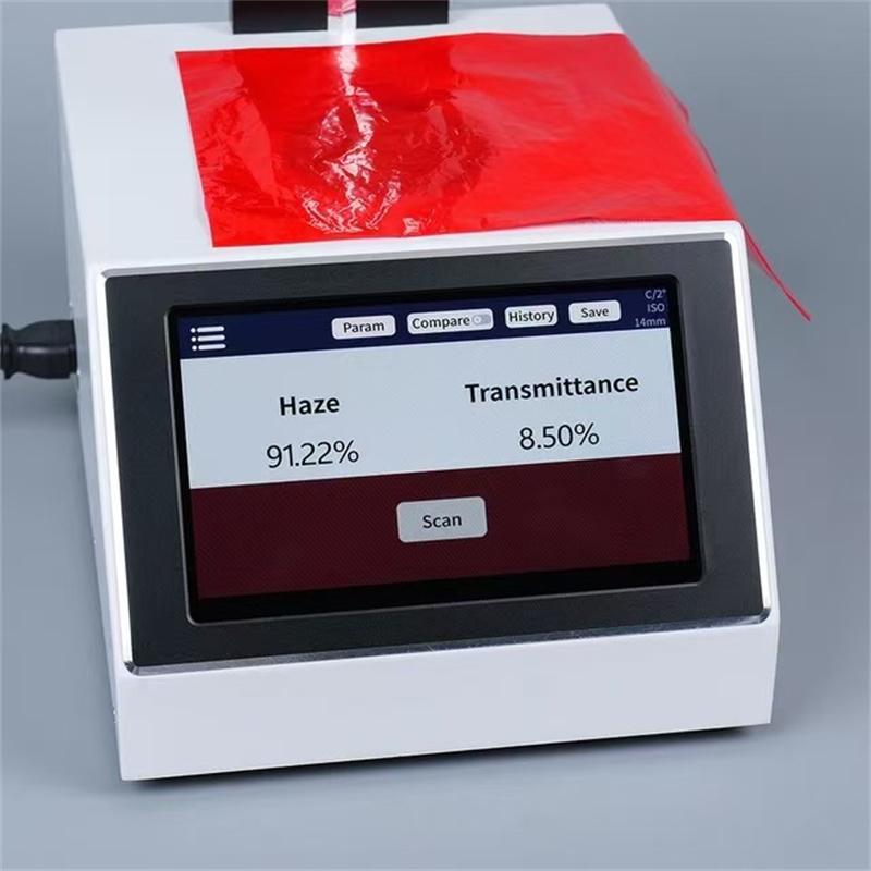 Haze Meter Light Transmittance Measuring Instrument LS155 Color Haze Meters High Precision for Plastic Liquid Glass Film Screen