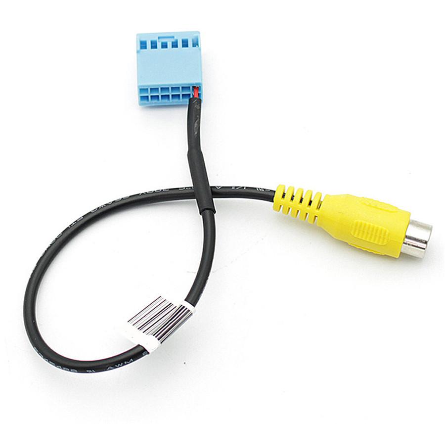 2-in-1 Rear View Camera Power Delay Timer Relay Rectifier RCA Conversion Adapter