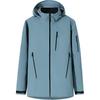 Champion Outdoor Series Solid Color Zipper Hooded Comfortable Waterproof Windproof Jacket Men Jacket Yanshan-Blue 152440619-7