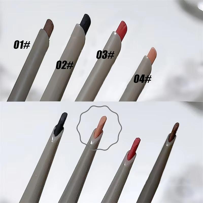 Silky Long-lasting Eye Liner Pencil Eyeliner Pen Natural Matte Wine Red Eyeliner Easy To Color Waterproof Eye Make Up Cosmetics