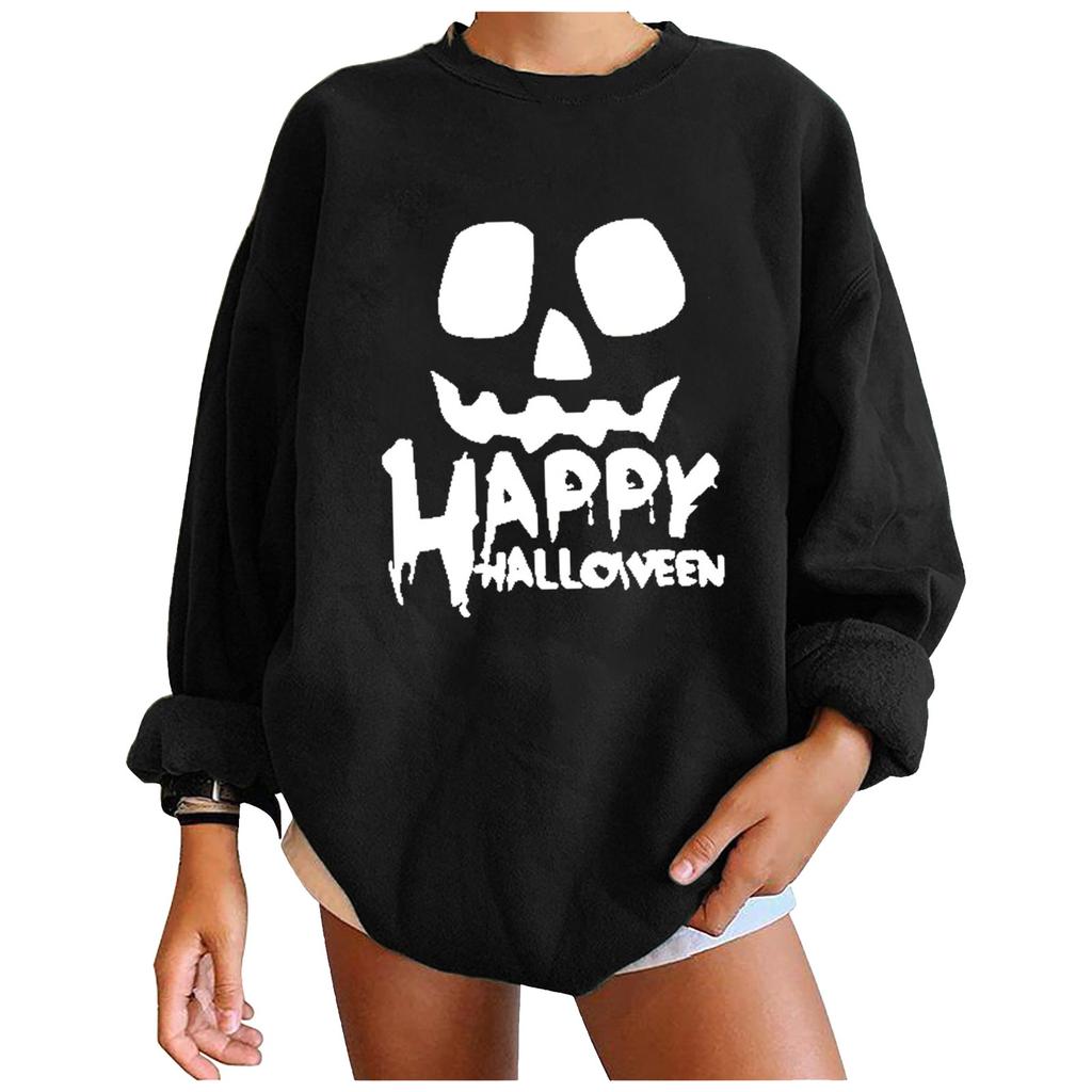 Halloweenská dámská mikina s dlouhým rukávem Dámská vycpávka s dlouhým rukávem