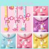 Miffy Fairy Tale Keychain With Resin Material For Student Gift And Backpack Decor