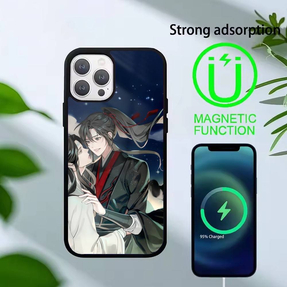 Grandmaster F-Demonic Cultivation Phone Case For iPhone 14,16,15,13,17,12,Plus,Pro,Max Magnetic For Magsafe Frosted Cover