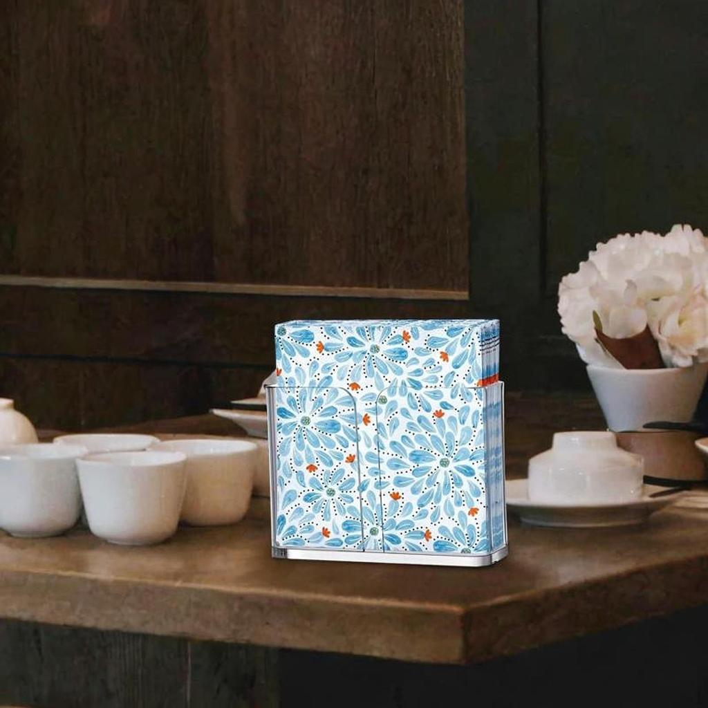 Acrylic Holder for Napkins And Tissues on Table, Paper Dispenser Dining Room Office Kitchen