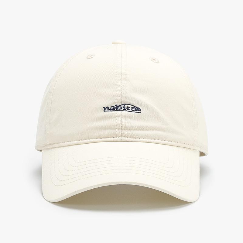 Japanese Trend Spring And Summer Simple Letter Embroidery Baseball Cap Men And Women Versatile Curved Brim Couple Cap