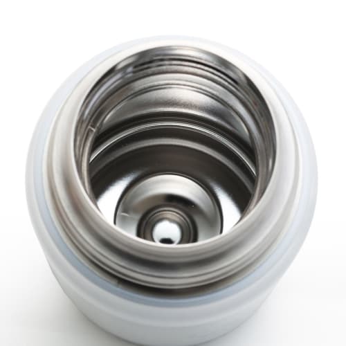 Miyoshi Seisakusho 2-Way Stainless Steel Kids Bottle, 350ml, Meerkat, One Zoo, 1802-0003