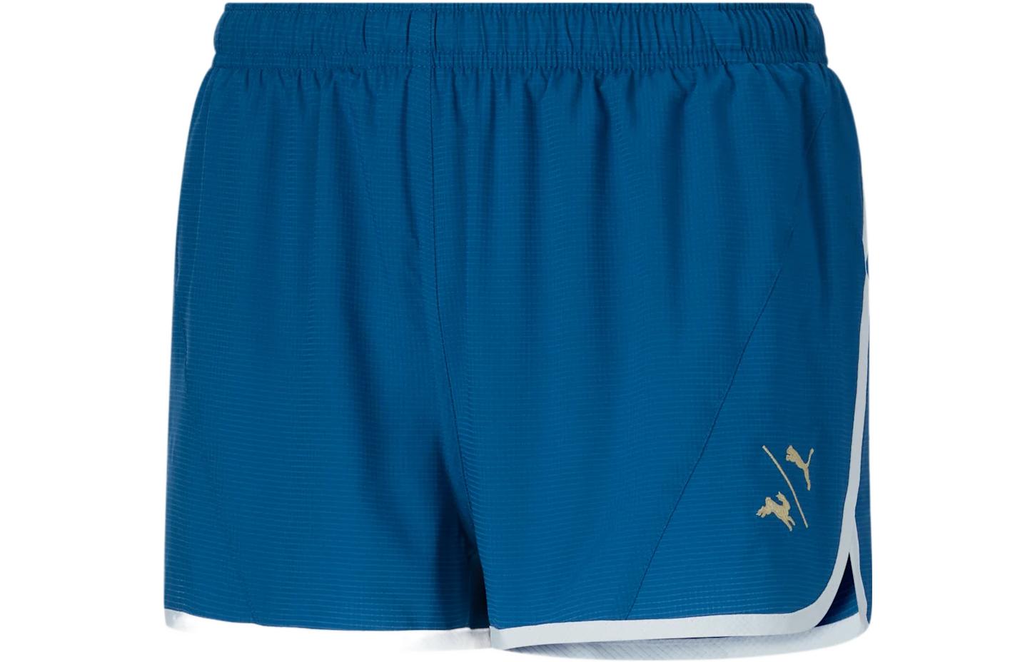 PUMA X Tracksmith Collection Casual Shorts Women s Blue Moderate 522279-81 XS