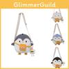 Shoulder Bag Penguin Diagonal Adjustable Shoulder Strap Round Zipper Style