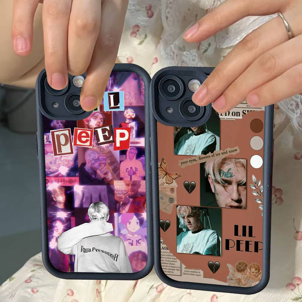Lil Peep Hellboy Liebe Weiche Silikonhülle Für iphone 17 Air 16 15 14 13 12 11 Pro Max Plus Stoßfeste TPU Handyhülle