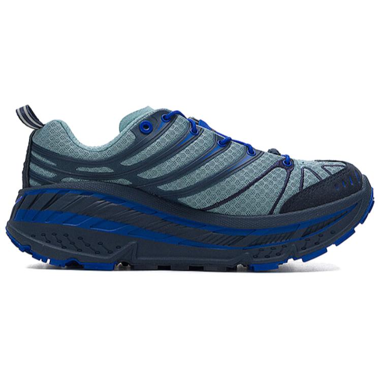 HOKA ONE ONE Stinson Evo OG Soft And Comfortable Balance Trail Running Shoes Unisex Blue 1155350-VNVY