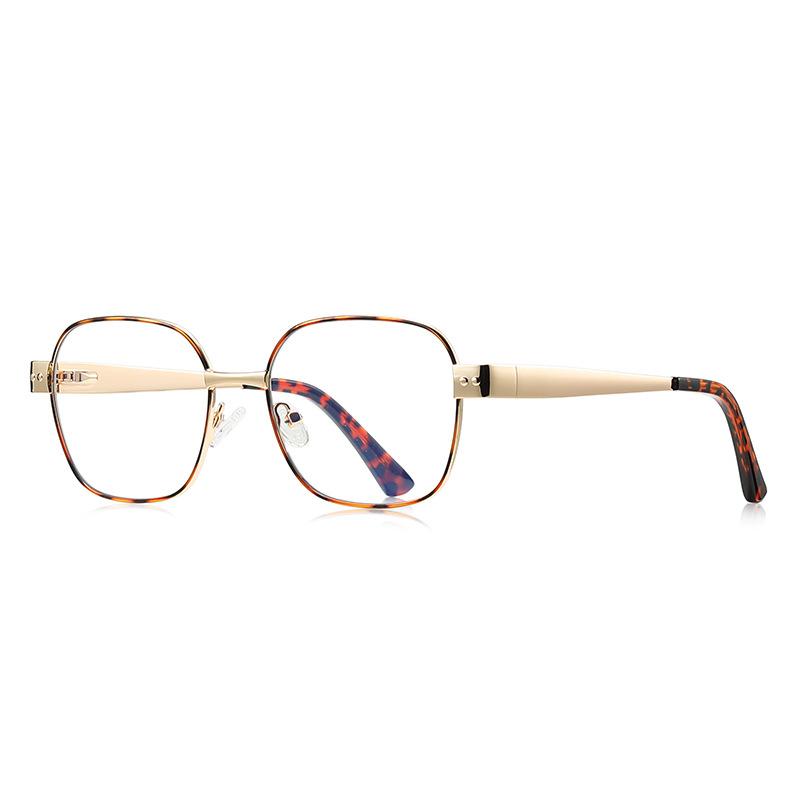 Luxury Anti Blue Light Glasses For Myopia Retro Minus Diopters Eyeglasses Metal Frame Womens Prescription Glasses -1 -2 -6