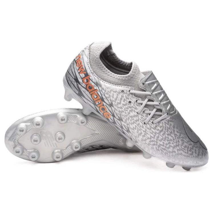 New Balance Furon V7 Ag Soccer Shoes Men Soccer Shoes Silver SF3AGG7-2E