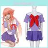 Captivating Future Diary Gasai Yuno Cosplay Costume For Halloween And Parties