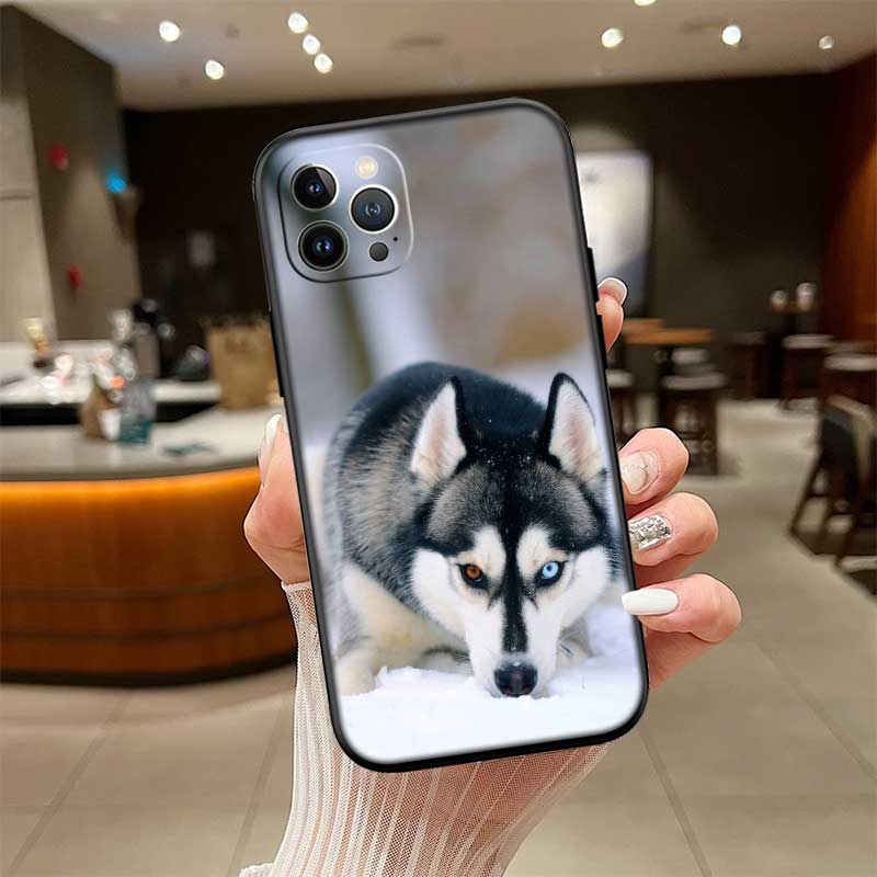 NH32 husky dog New High-End Shell Phone Case for Redmi Note 8 9 Pro Max 9S 9T 9C NFC 8T 8A 10A A4