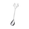 Reindeer-Themed 304 Stainless Steel Coffee and Dessert Mixing Spoon Gift Set In Cute Christmas Box