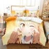 NIJIYON ANIMATION Bed Ensemble Single Size Single Size Full Queen Dimension King Size Size Bed Kit Adult Kid Bedroom Duvetcover Sets Anime parure de