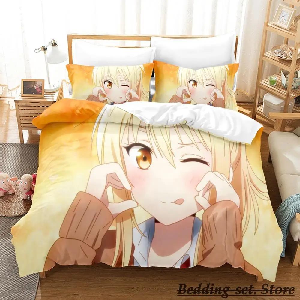 NIJIYON ANIMATION Bed Ensemble Single Size Single Size Full Queen Dimension King Size Size Bed Kit Adult Kid Bedroom Duvetcover Sets Anime parure de
