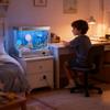 Realistic Swimming Jellyfish Desk Light With Soft LED USB Power Plastic Design Fishtanks Shape Lamp Home Decors