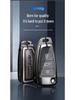 Roewe Car Key Case for 350, 350c, W5, 360, 750 Models - Folding Protective Shell with Buckle for Men and Women