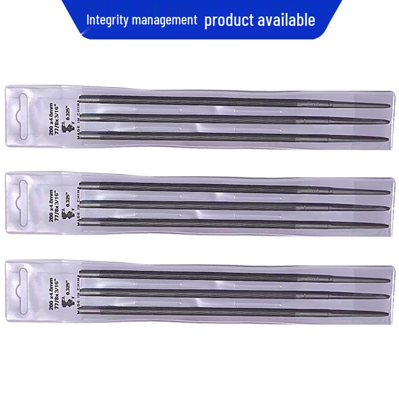 Small Round Chainsaw File - Electric Chainsaw Sharpener 4.0/4.8/5.5 Oil Saw Accessory