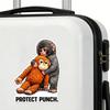 Proteger Adesivos Punch The Monkey Adesivo para Carro Laptop Macaco Fofo Segurando Brinquedo de Pelúcia Adesivos de Vinil Fáceis de Aplicar/Remover Decoração Divertida para Quarto de Bebê