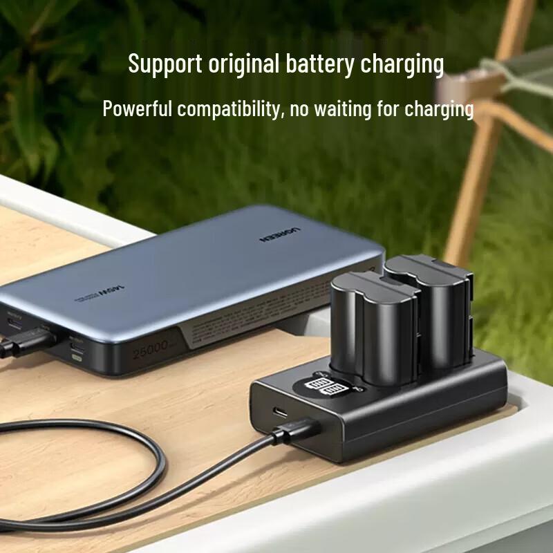 Ugreen BC129 Dual NP-W235 Camera Battery Charger Kit