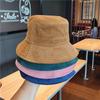 Bucket Hat For Women Men Autumn Winter Corduroy Keep Warm Solid Fisherman Cap Street Hip Hop Sunshadeofficial Website New