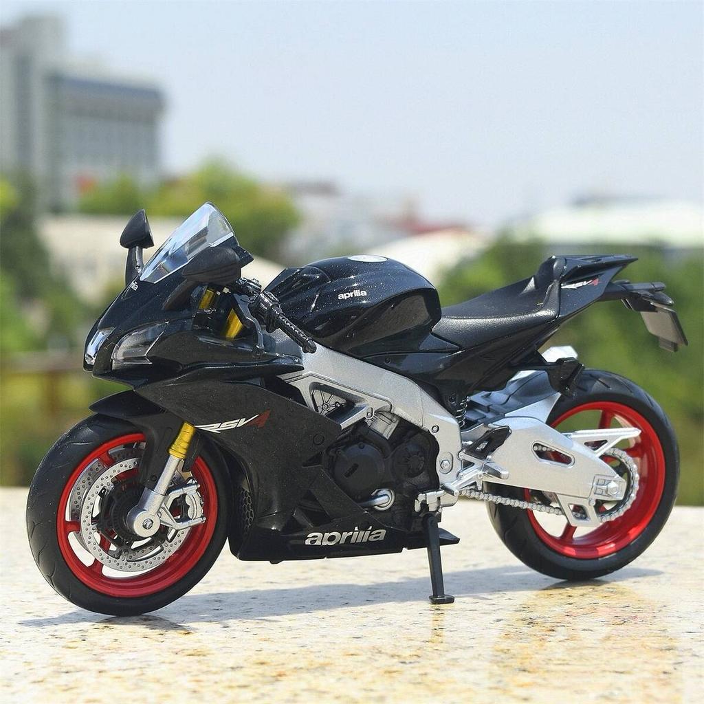 MotoGP Aprilia RSV4 RR1000 Racing Motorcycle Simulation Exquisite Diecast & Toy Vehicle RMZ City 1:12 Alloy Collection Model
