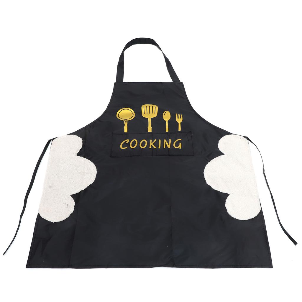 PVC Kitchen Apron Oil Proof Multi-Functional Baking Accessory with Pockets for Home Bbq Cooking Apron Cooking Protector