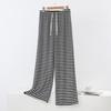 Women's Striped Wide-Leg Pants: Spring/Summer, Lightweight, Loose Fit, Versatile, Plus Size