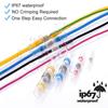 250 PCS Flame Retardant Heat Shrink Solder Ring Wire Connector Terminal Insulation Sleeve