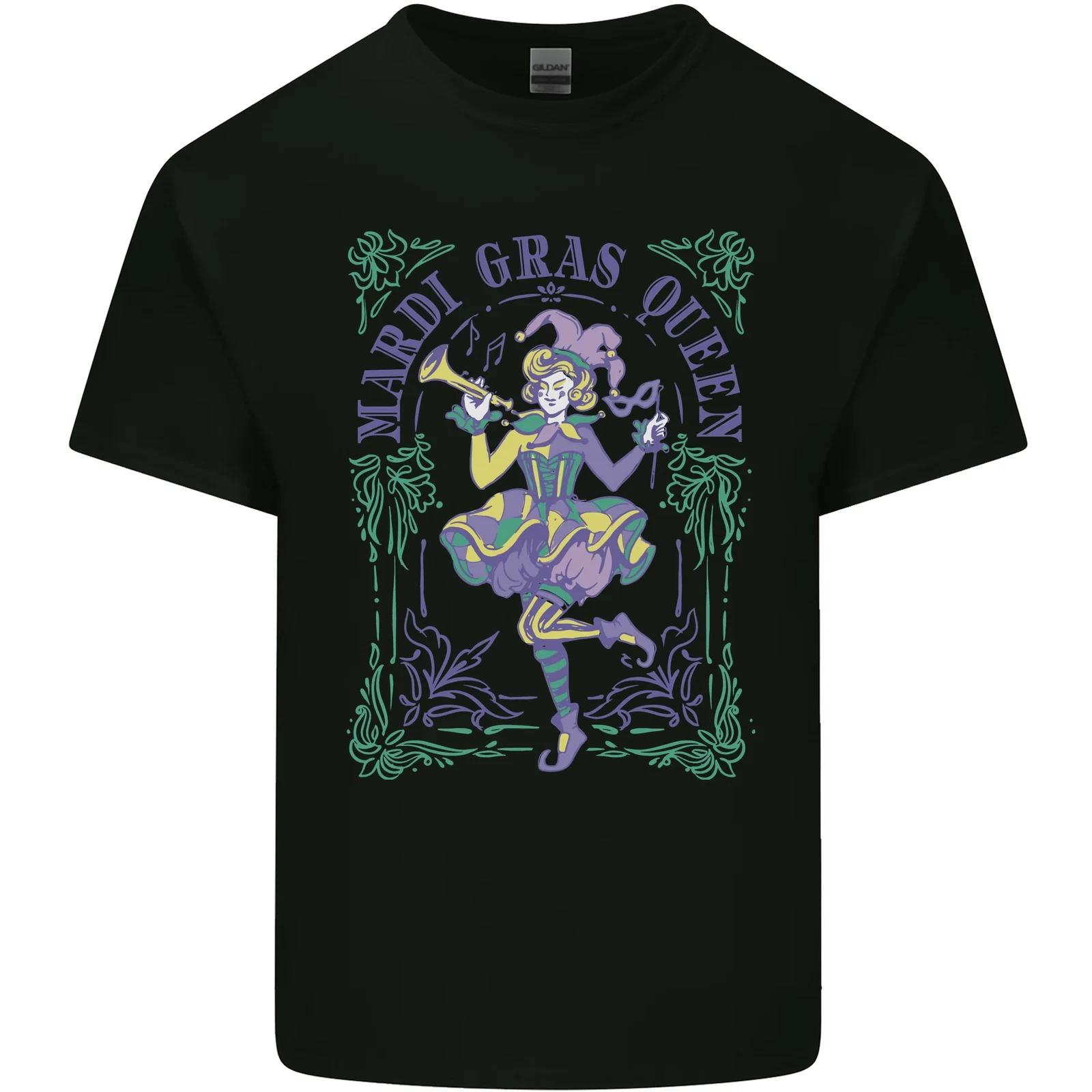 The Mardi Gras Queen Kids T-Shirt Childrens S