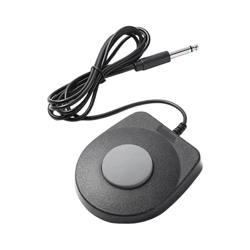 Compact Electronic Drum Sustain Pedal for Electronic Music Instruments Portable Universal Digital Drum Pedal Enduring