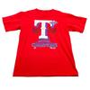 Texas Rangers 2011 American League Champions Red Mens L 8108 Unisex T-Shirt