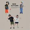 Cotton trendy children's fashionable short-sleeved T-shirt